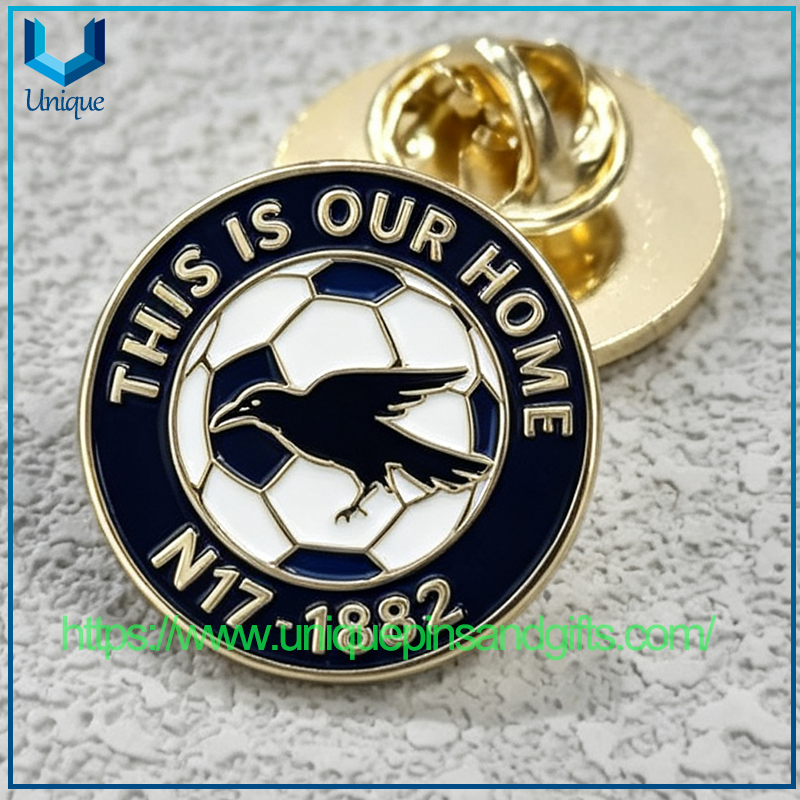 Tottenham Hotspur Spurs Fan Enamel Pin Set N17 Yids Series Custom Metal Lapel Badge Football Club Souvenir Brooch