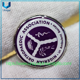 Nigeria Orthopaedic Association Cufflink, 3D Silver Printing Cufflink with Epoxy