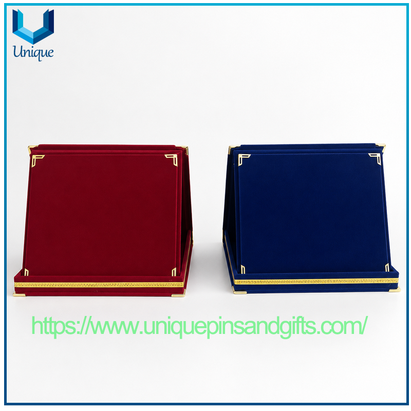 Military Award Honor Medal, Metal Plaque with Wooden Box,Shield Plaque