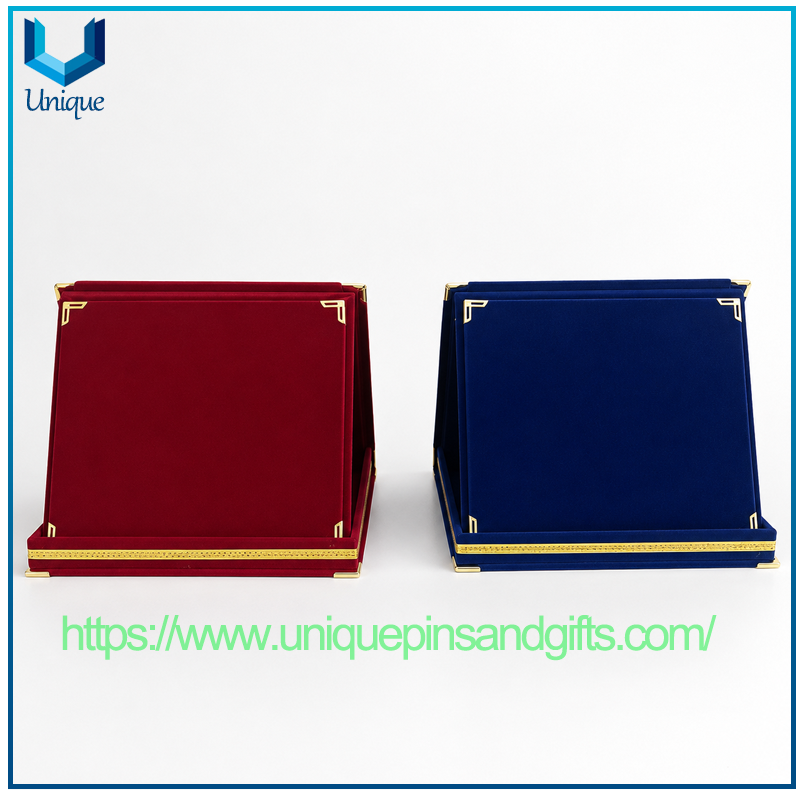Military Award Honor Medal, Metal Plaque with Wooden Box,Shield Plaque