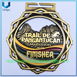 Customized 3D Metal Sports Events Medals World Cup Medals Olympic Medals Gold Silver Bronze Medals