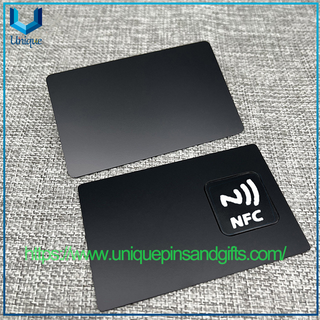 Custom Metal NFC Smart Business Cards with Printed WeChat QR Codes, Facebook Codes, Electronic Business Cards, Premium Social Networking Cards, Laser-engraved Logos