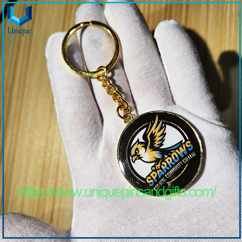 Customized High-quality Commemorative Metal Keychain Fashionable Metal Keychain